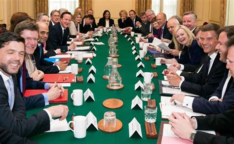 British Cabinet Meets for First Time Since David Cameron Win