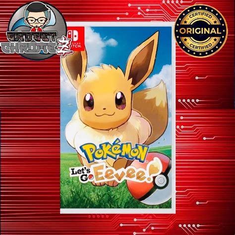 Pokemon Lets Go Eevee Nintendo Switch Game Brandnew Video Gaming