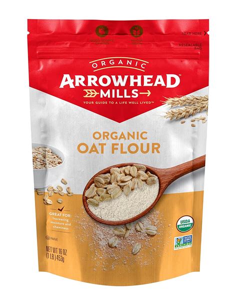 Harina De Arroz Integral Libre De Gluten Y Org Nica Arrowhead Mills