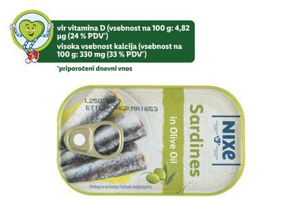 Sardine v oljčnem olju LIDL