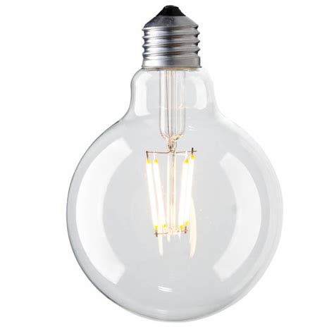 Żarówka dekoracyjna LED E27 4000K filament 4W G80 ZD E27 EDISON N 4W