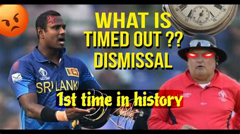 What Is Timed Out Dismissal Angelo Mathews Controversy And No Handshake