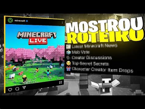 Mojang Revelou Segredos Do Minecraft Live Roteiro Do Evento Puprleg