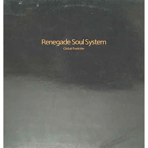 Renegade Soul System - Global Funkster - Vinyl 12" - 1996 - DE ...
