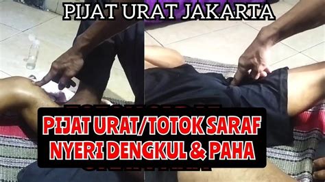 KELUHAN PASIEN INI NYERI DENGKUL RASANYA KETARIK SAMPAI KEPANGKAL PAHA