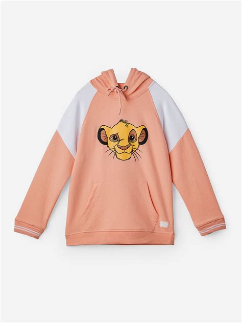 Buy Lion King Simba Girls Cotton Hoodies Online At The Souled Store