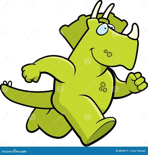 Dinosaur Running Royalty Free Stock Photography - Image: 6894677