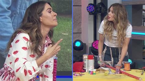 Galilea Montijo Y Andrea Escalona Protagonizan Divertida Pelea Por J