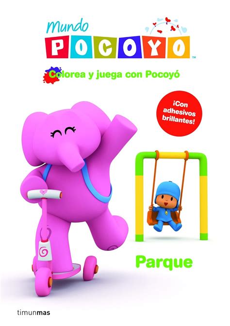 Amazon Colorea Y Juega Con Pocoyo Parque 9788408108689 Zinkia