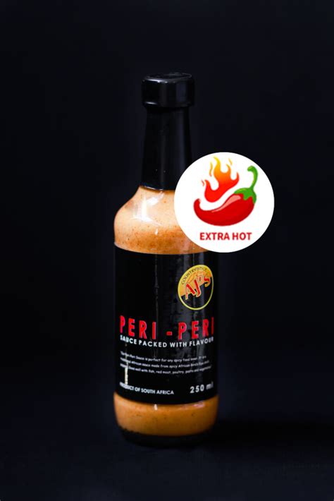 Peri Peri Sauce 250ml Ajs Food Products