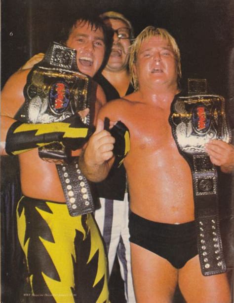 WWF World Tag Team Champions The Dream Team Brutus The Barber