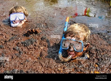 Dungannon Northern Ireland 28th July 2013 Two Young Boys Are