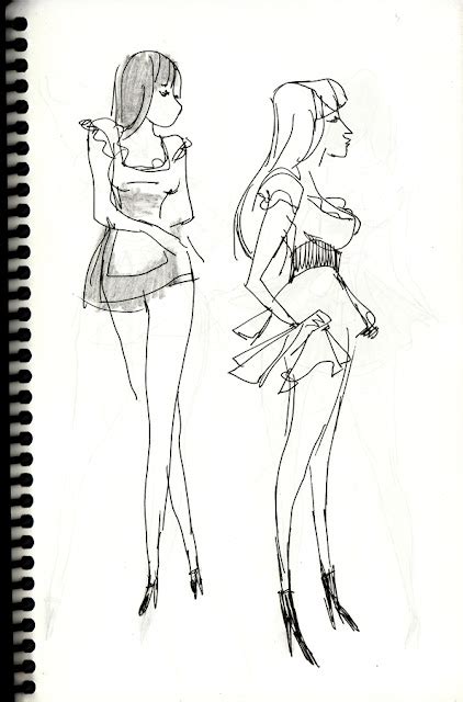 Sketch Adventure A Nearly Naked Look At Wednesday S Gestures