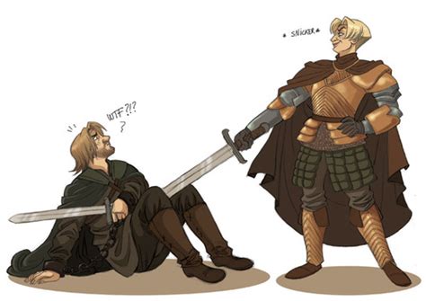 Jaime and Brienne - Jaime Lannister Fan Art (36484877) - Fanpop