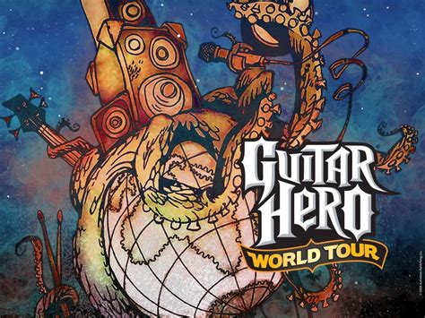 Papel de Parede de Jogos : Guitar Hero World Tour | Hero world, Hero ...