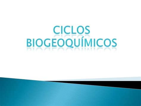 Ciclos Biogeoquimicos Ppt Descarga Gratuita