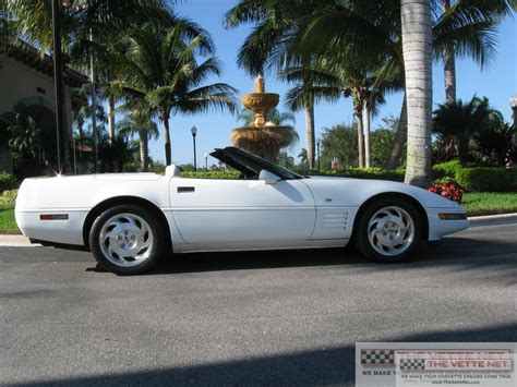 1993 Corvette Convertible White