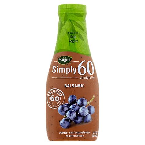 Marzetti Simply 60 Balsamic Vinaigrette 12 Fl Oz