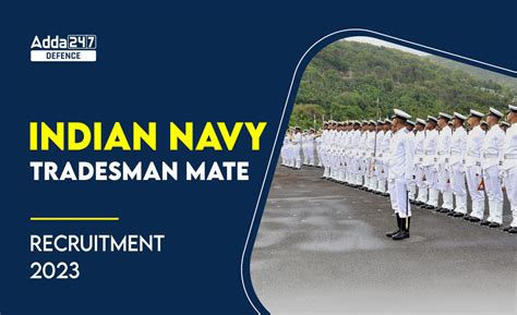 Indian Navy Tradesman Recruitment 2023 Exam Date Admit Card