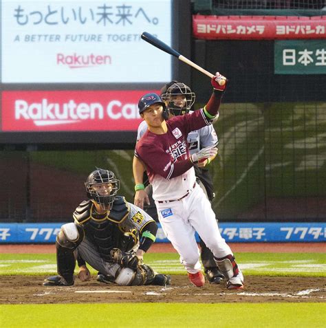 【楽天】田中将大が呼びかけ“焼き肉”パワーでセ首位阪神を撃破！太田光2安打3打点で則本援護 プロ野球写真ニュース 日刊スポーツ