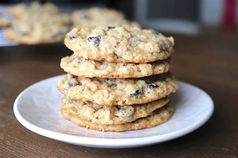 Chewy Oatmeal Raisin Cookies I Am Baker