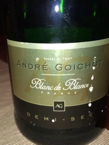 Andr Goichot Blanc De Blancs Demi Sec Vivino Us