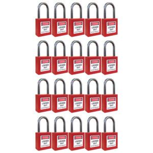 Sets Of 20 Lockout Tagout Padlocks Next Day Safety