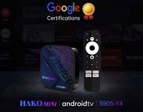 Hako Mini Is A K Netflix Certified S Y Android Tv Box