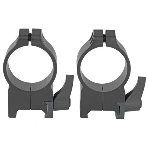 Warne Scope Mounts Maxima Quick Detach Ring 30mm High Matte Finish