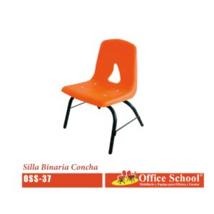 Silla Binaria Concha Office School