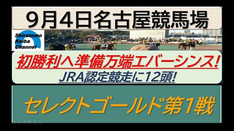 【競馬予想】セレクトゴールド第1戦！～2024年9月4日 名古屋競馬場 ：9－11 Wacoca News