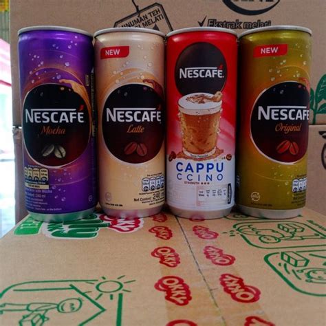 Jual Produk Kopi Nescafe Kaleng Ml Varian Termurah Dan Terlengkap