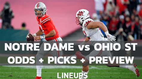 Notre Dame Vs Ohio State Odds Picks And Predictions 932022