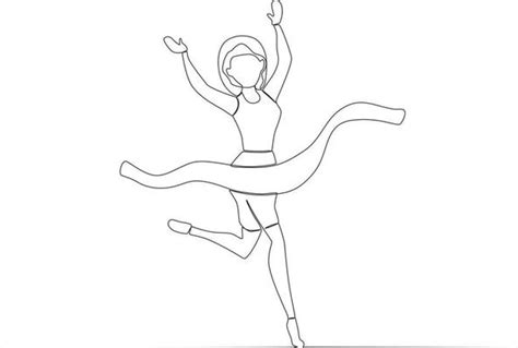 Ballerina Outline Vector Art, Icons, and Graphics for Free Download