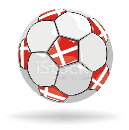 Denmark Flag Soccer Ball Stock Photo Royalty Free FreeImages