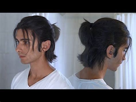 Eren Yeager Hairstyle Tutorial Messy Man Bun Man Bun Hairstyles