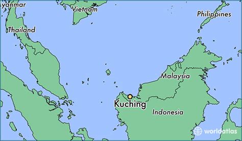 Kuching Sarawak Map