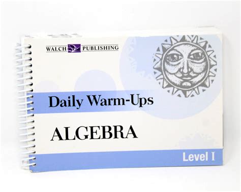 Daily Warm Ups Algebra By Walch Publishing Ebay