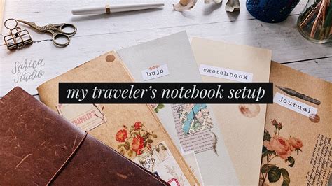 My Travelers Notebook Setup · Bullet Journal Sketchbook And Journal