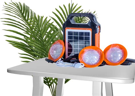 Order form for Orange Portable Solar Home Kit - Flowcrown Energy