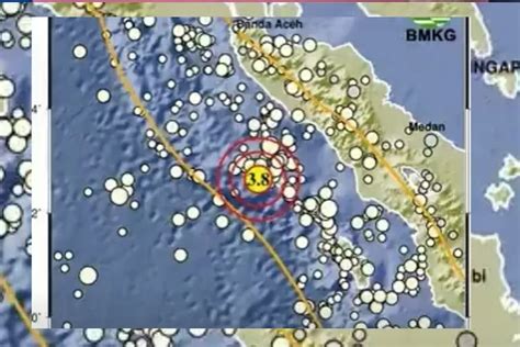 Gempa Bumi Terkini Hari Ini Melanda Wilayah Barat Laut Sinabang Aceh