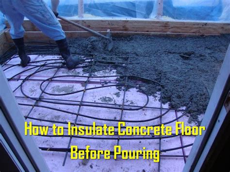 Laying A Concrete Floor With Insulation Flooring Site