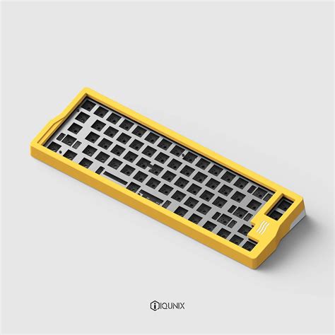 KIT bàn phím cơ IQUNIX Q66 Hot Swap DIY Mustard TechSpace Việt Nam