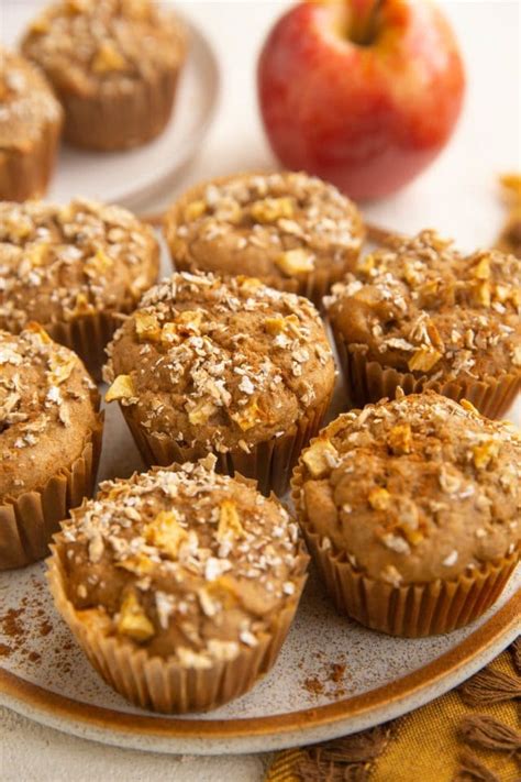 Healthy Apple Oatmeal Muffins The Roasted Root