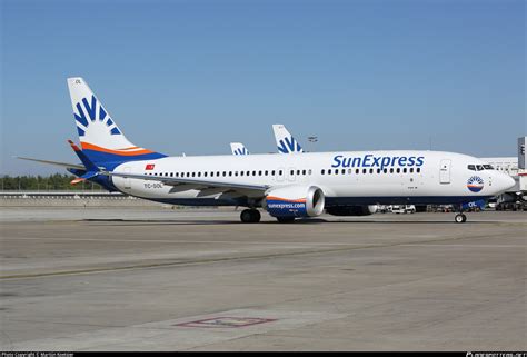 TC SOL SunExpress Boeing 737 8 MAX Photo By Martijn Koetsier ID