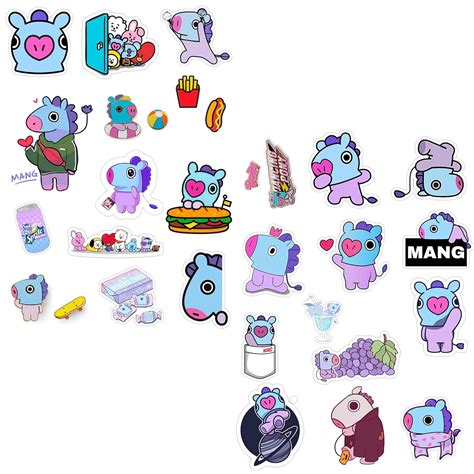 35 Ide Stiker Bt21 Mang Aneka Stiker Keren