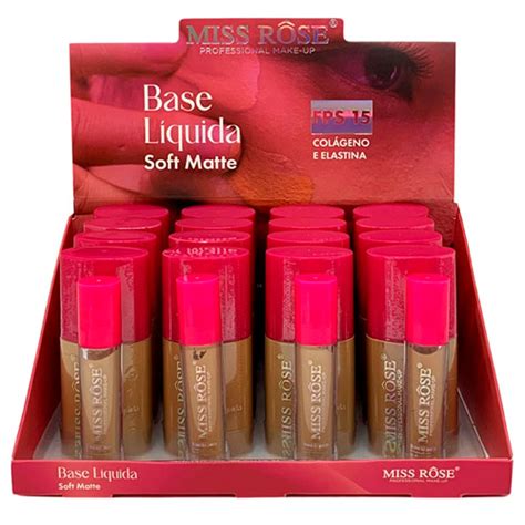 Base L Quida Soft Matte Sinta Se Cores M Dias Miss R Se Mr B Box C