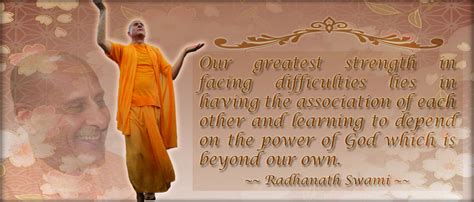 Association Radhanath Swami Quotes