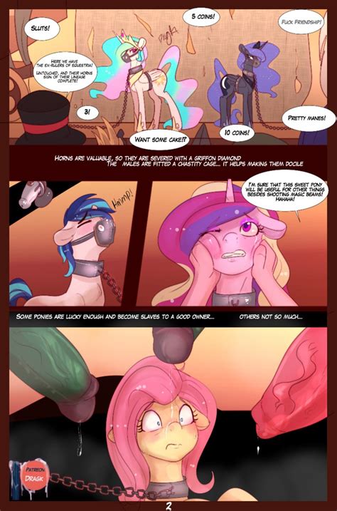 Rule 34 2017 Absurd Res Alicorn Blue Hair Chains Closed Eyes Comic Cutie Mark Dialogue