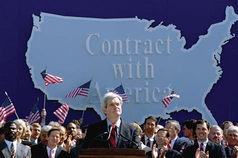 Contract With America Republican Newt Gingrich 1994 Britannica